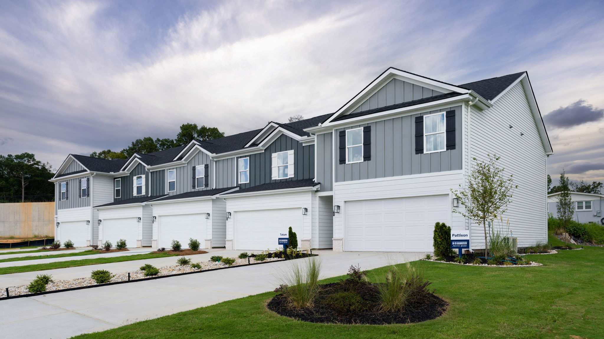 exterior of towmhome