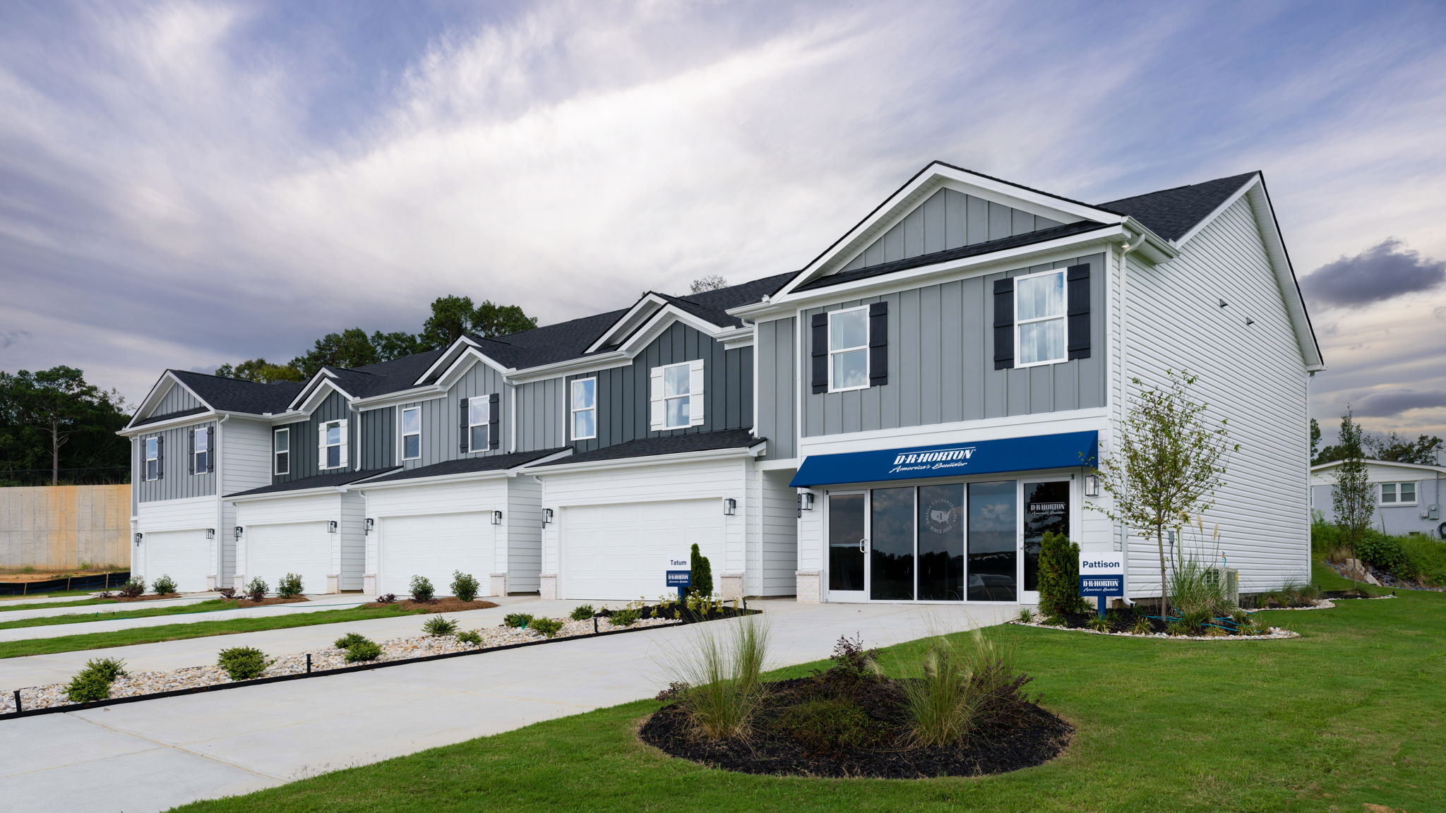 outside of townhome