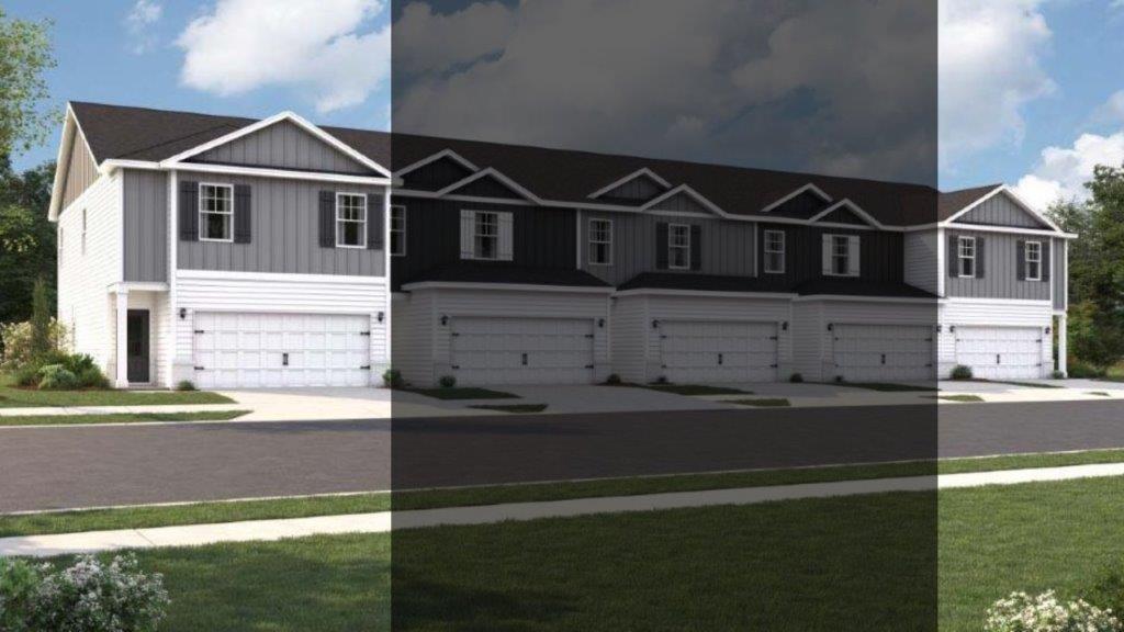 rendering of townhome unit