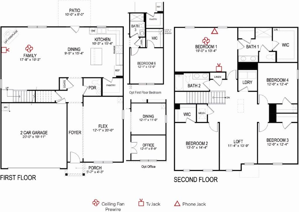 Hanover floorplan