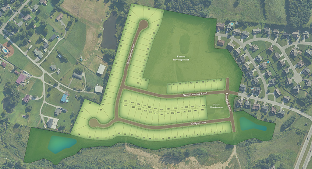 Static Lot Map