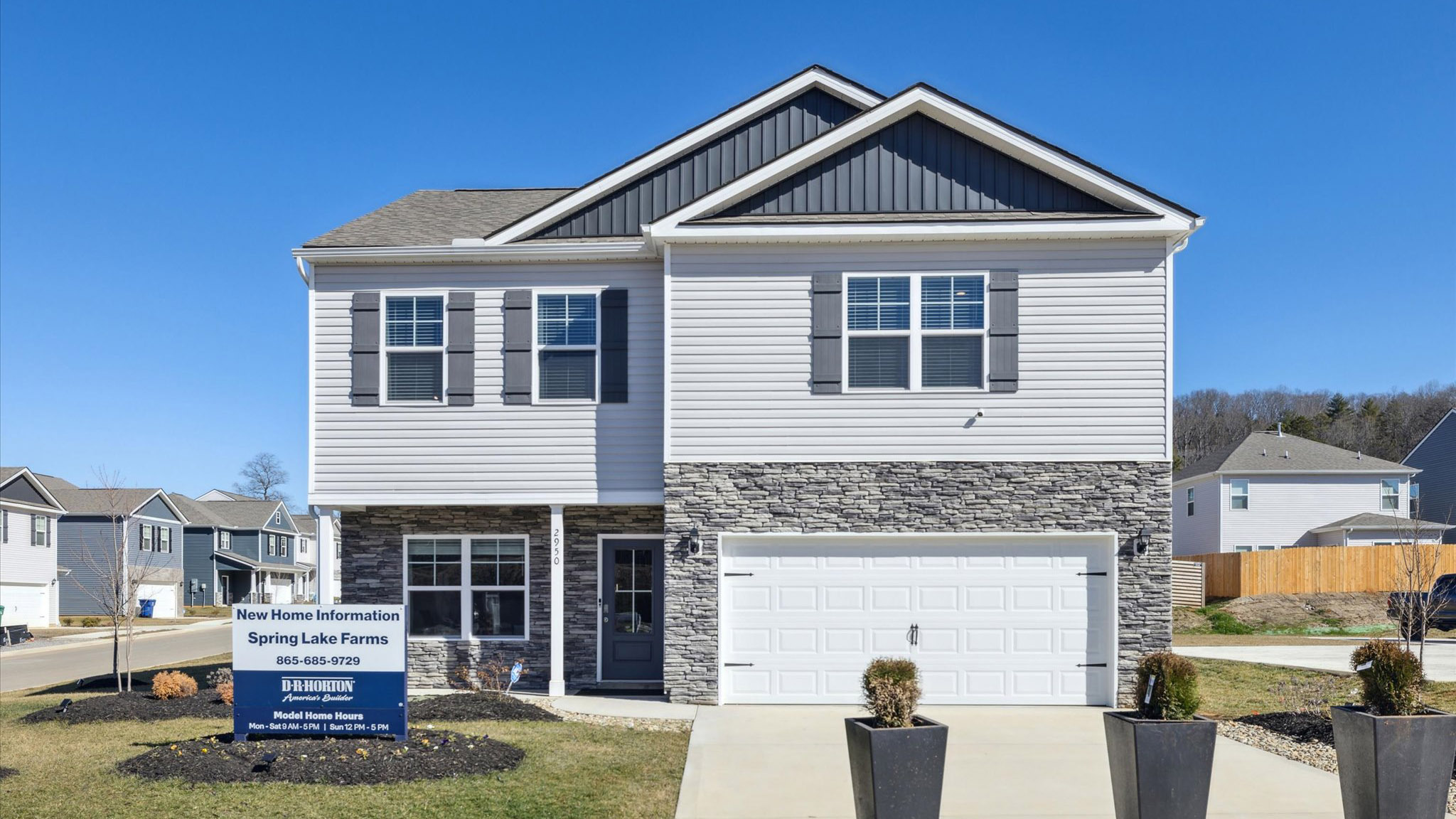 New Homes in Spring Lake Farms Knoxville, TN D.R. Horton