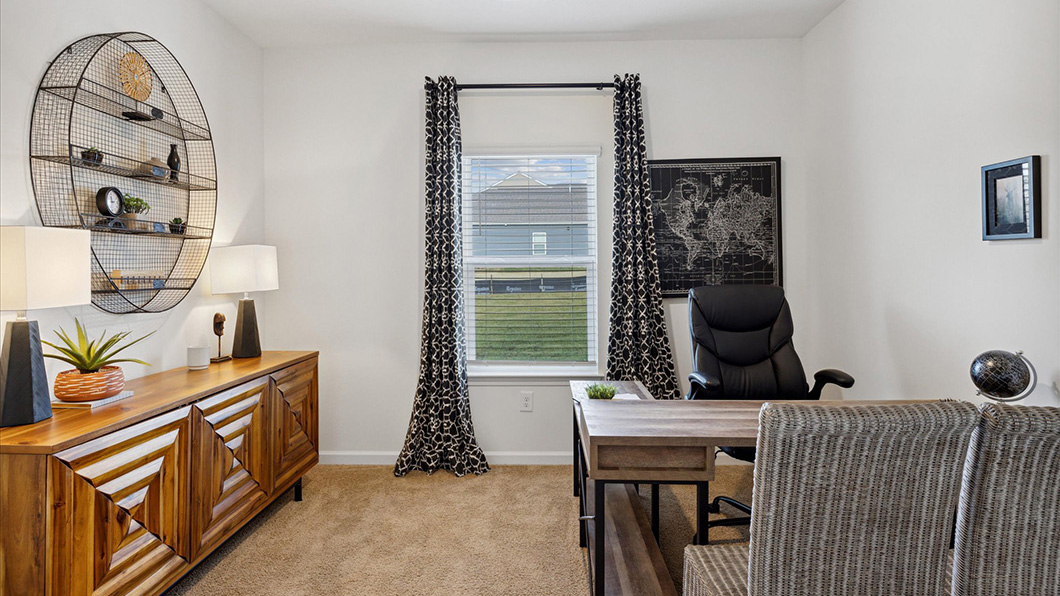 Bedroom with ample natural light