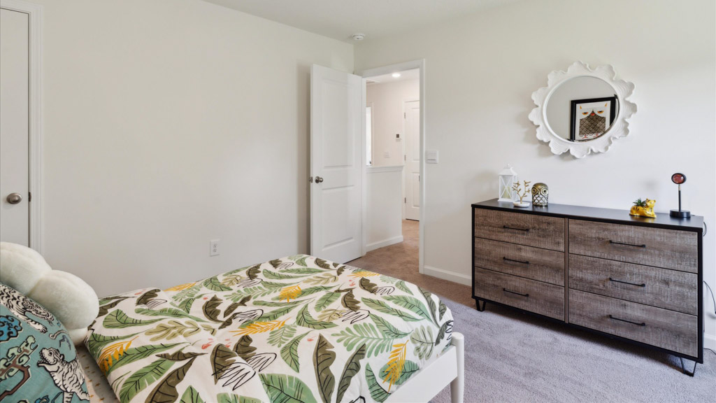 bedroom with ample natural light