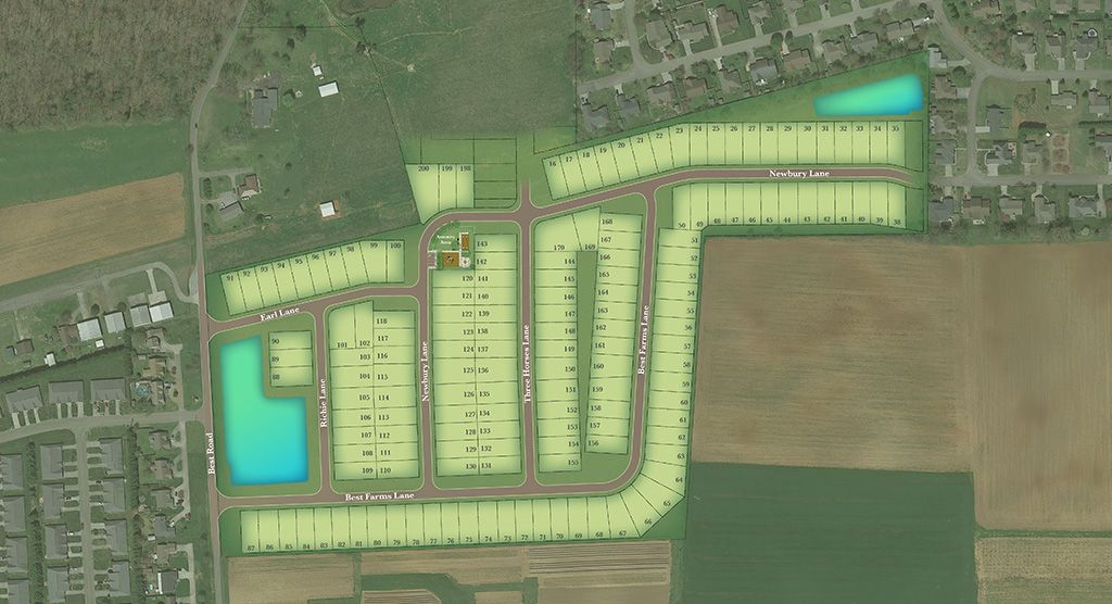 Static Lot Map