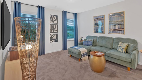 loft area with window