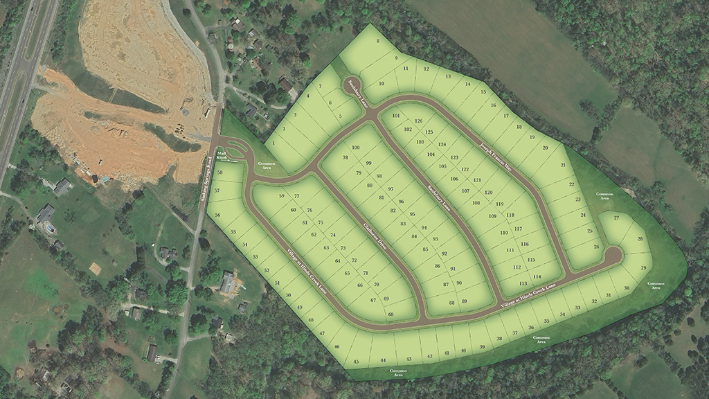Static Lot Map