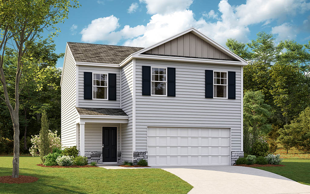 Floor Plan in Brooks Meadows Knoxville, TN D.R. Horton