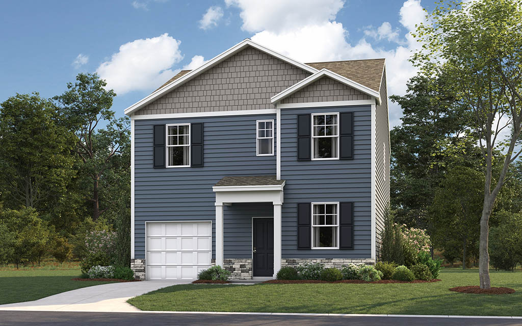 Floor Plan in Summit Greene Morristown TN D R Horton
