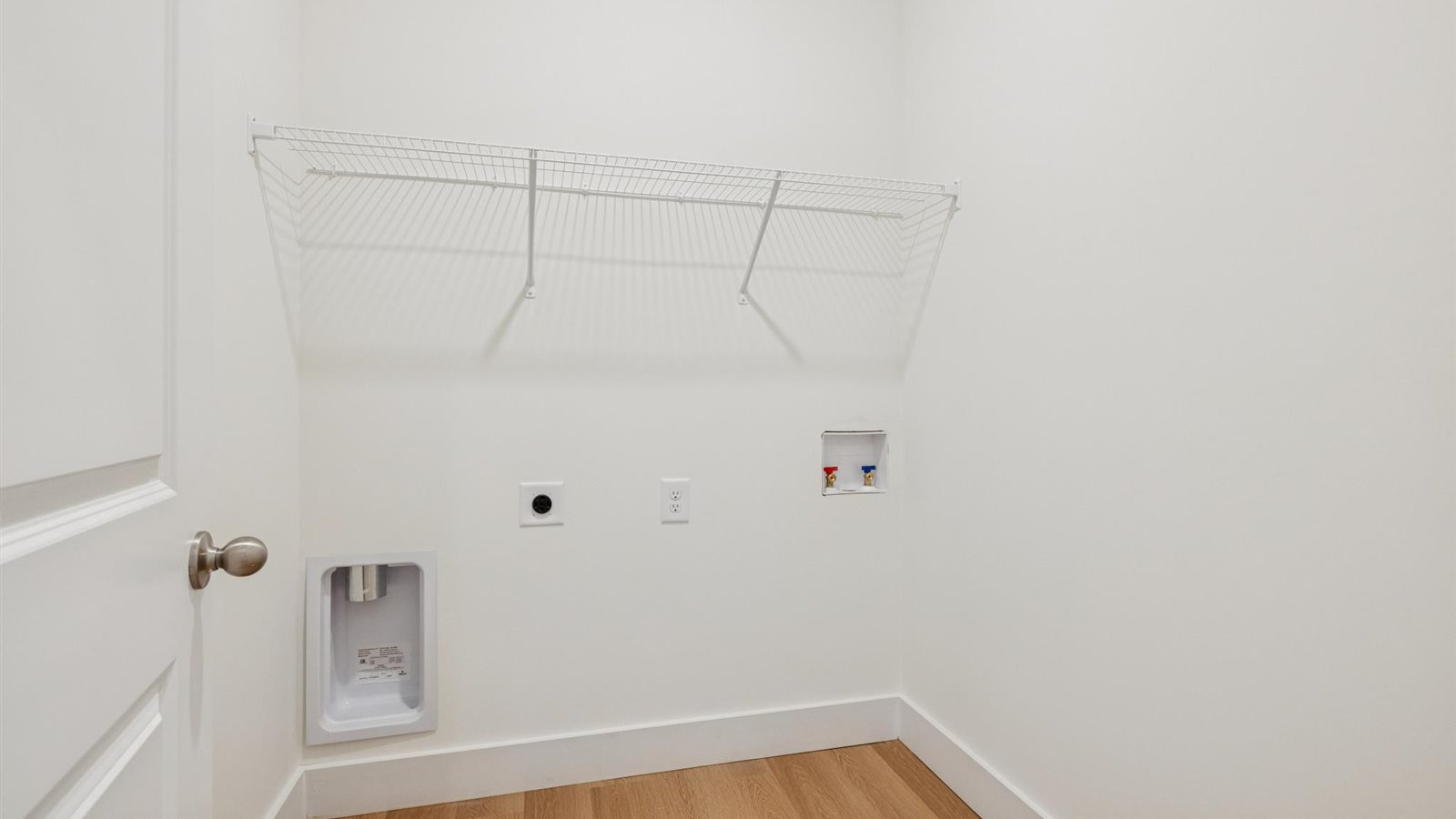 Laundry room with extra storage