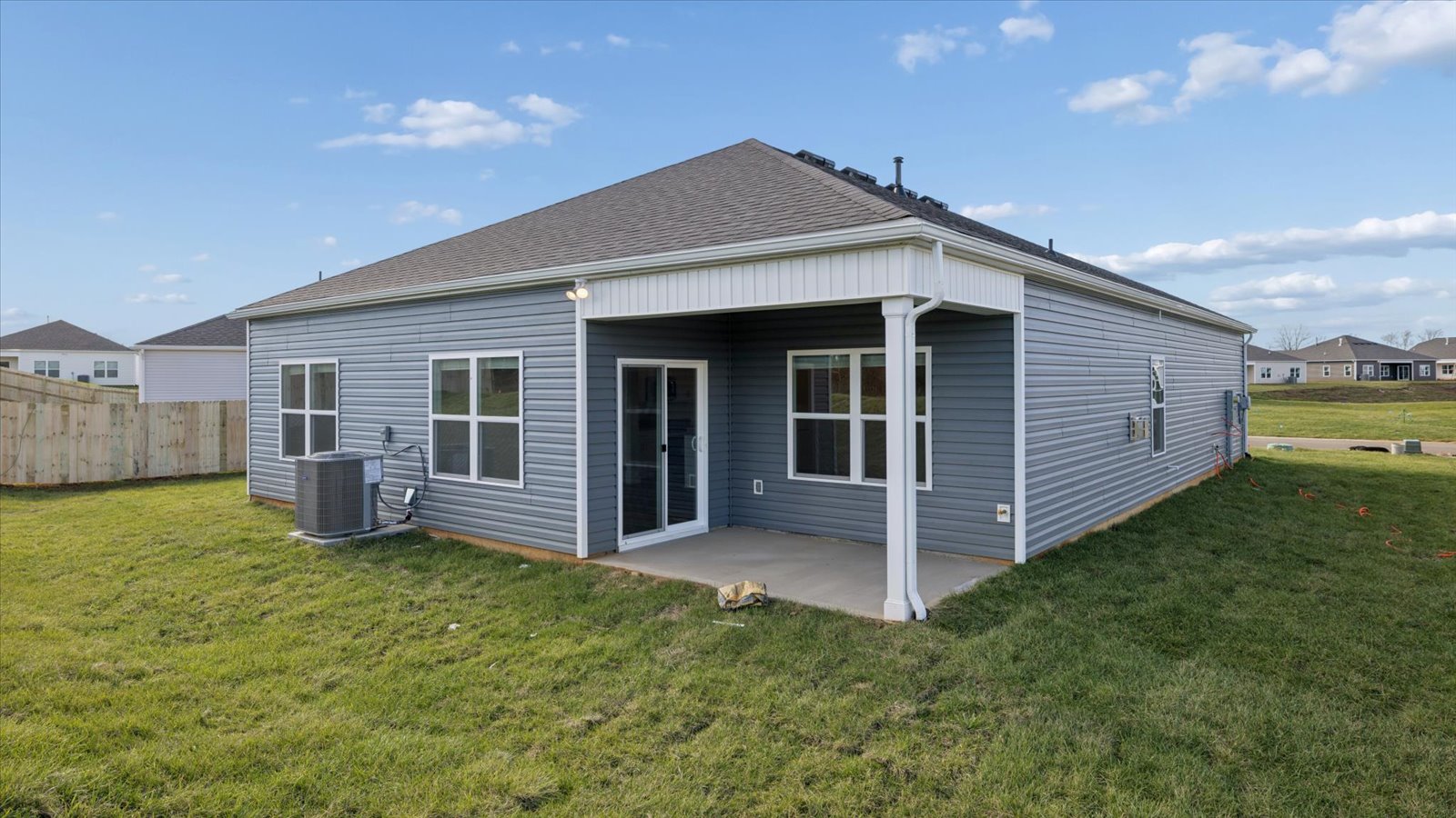 Single story traditional home