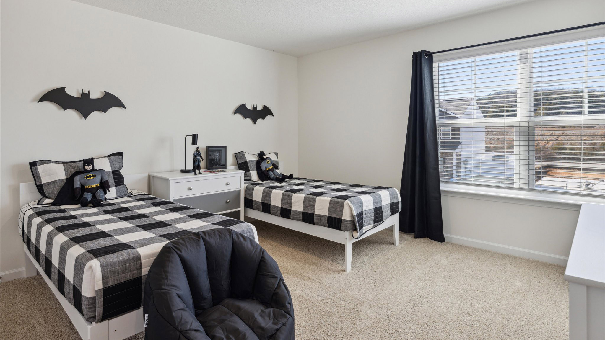 Bedroom with ample natural light