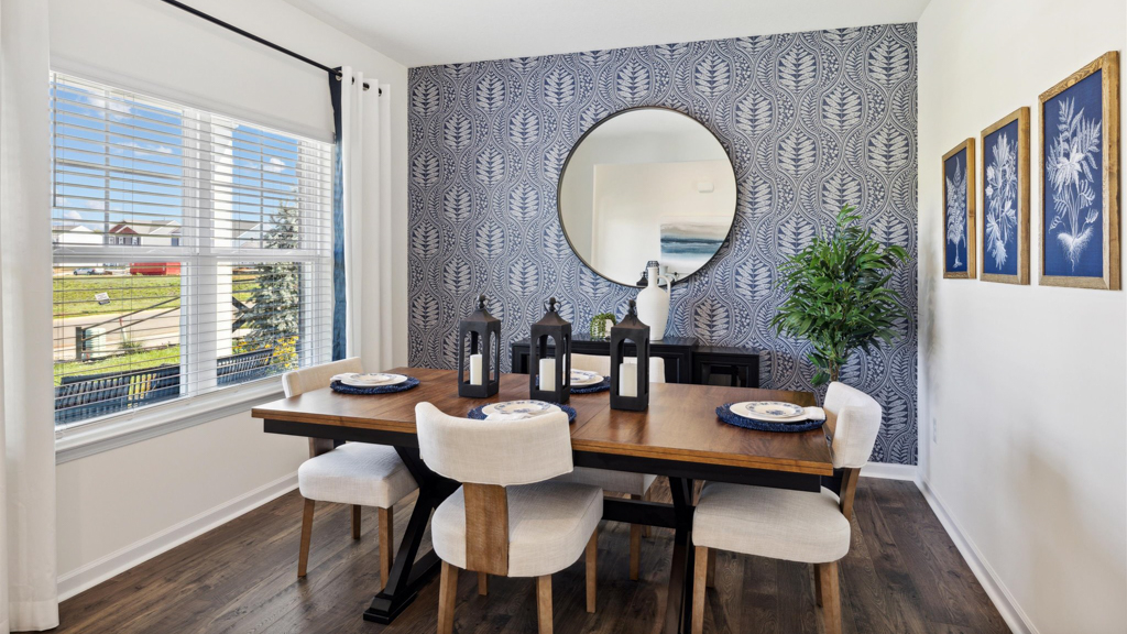 Spacious formal dining room
