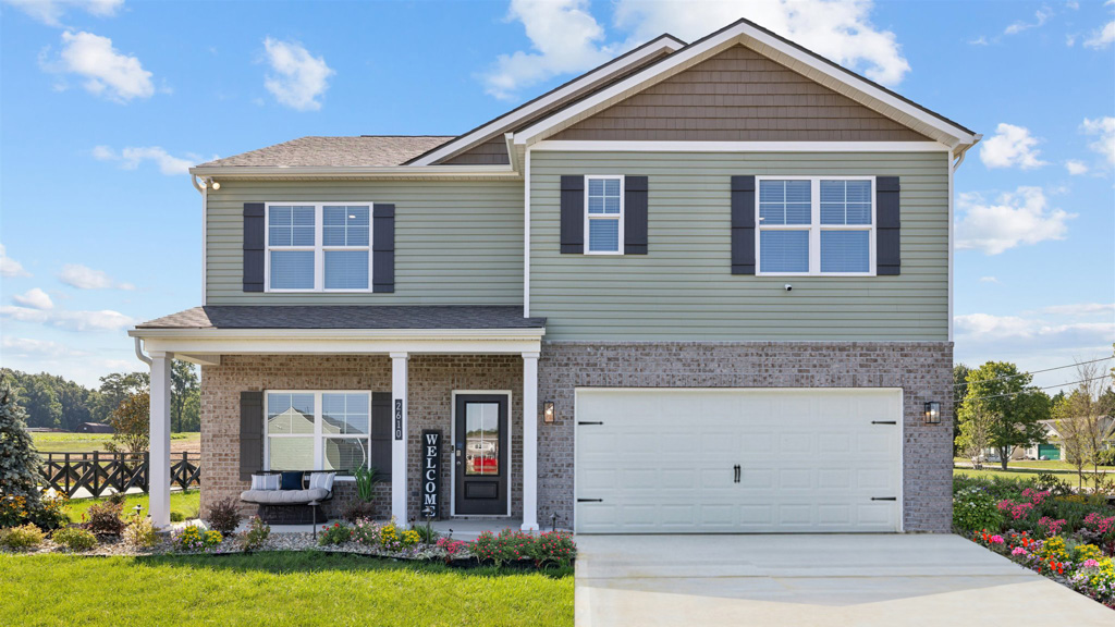Floor Plan in Creekside Ridge Dandridge TN D R Horton