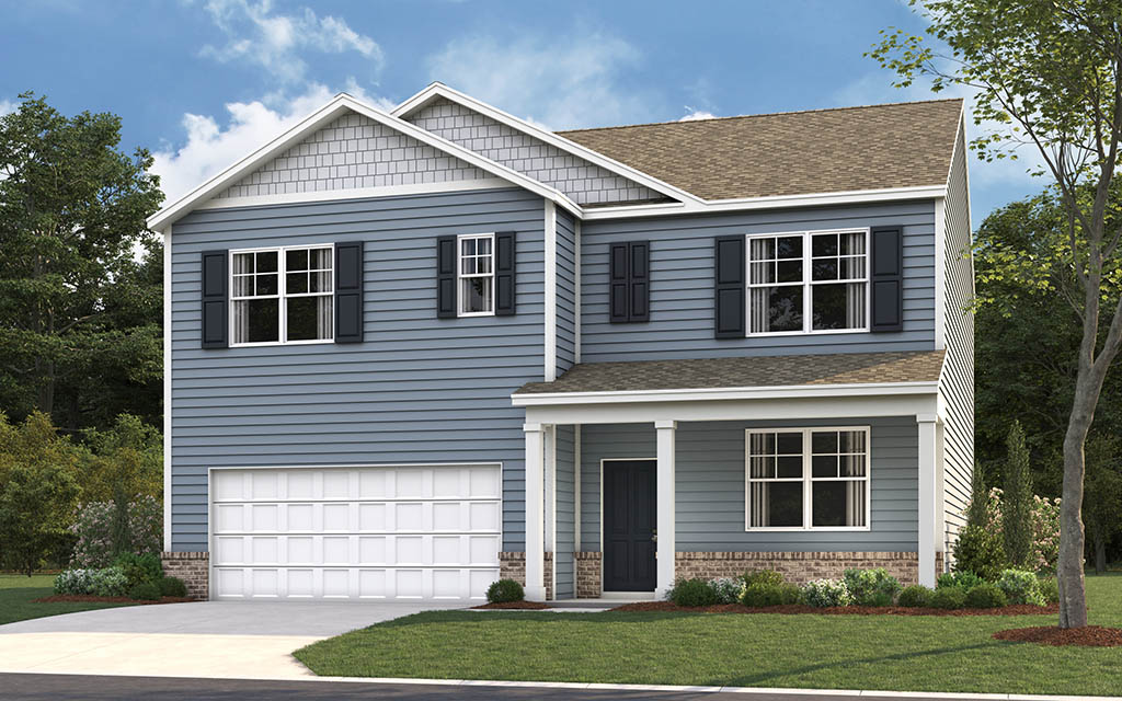Floor Plan in Creekside Ridge Dandridge TN D R Horton