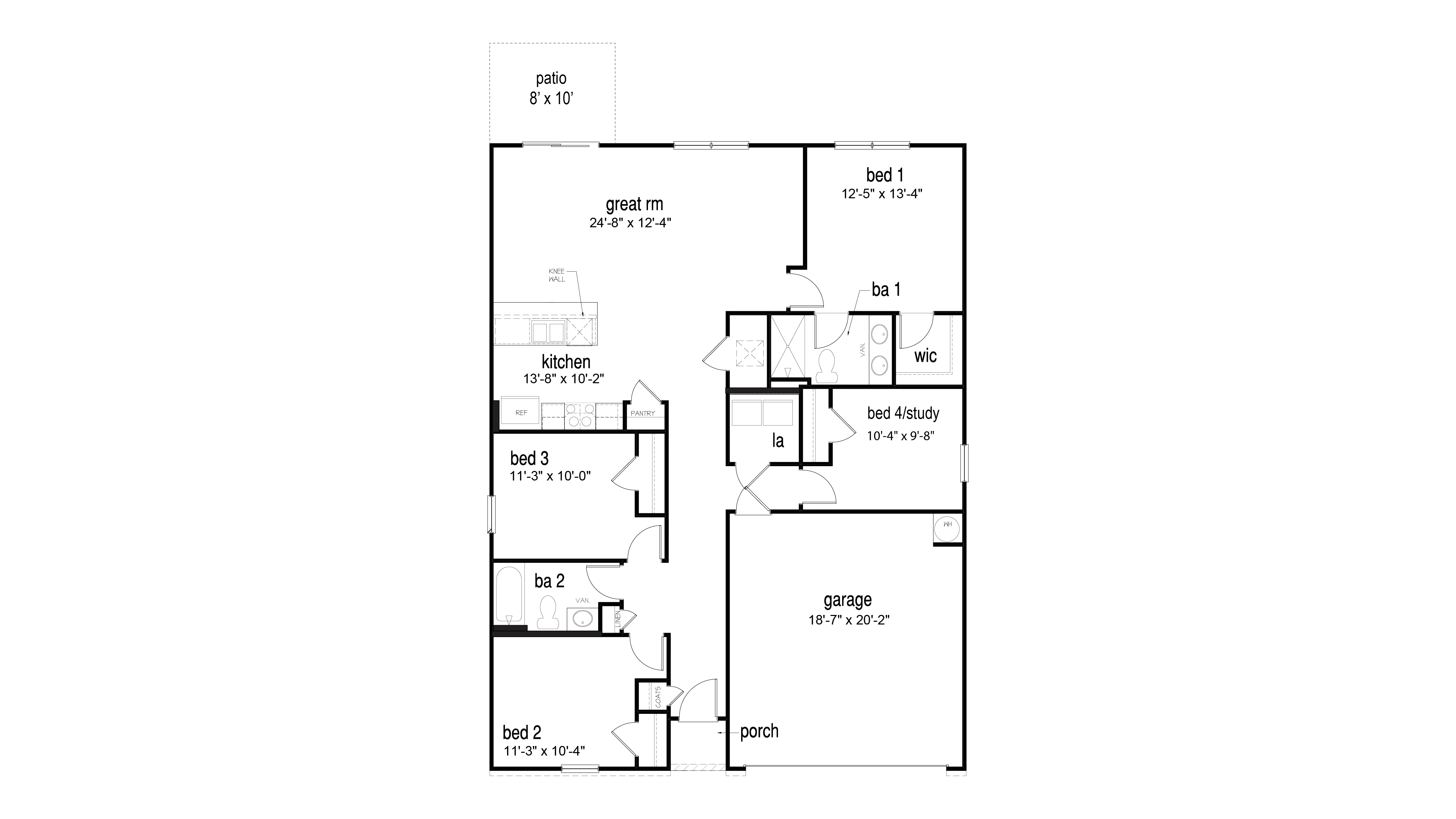 Freeport Tradition and Express floor plan