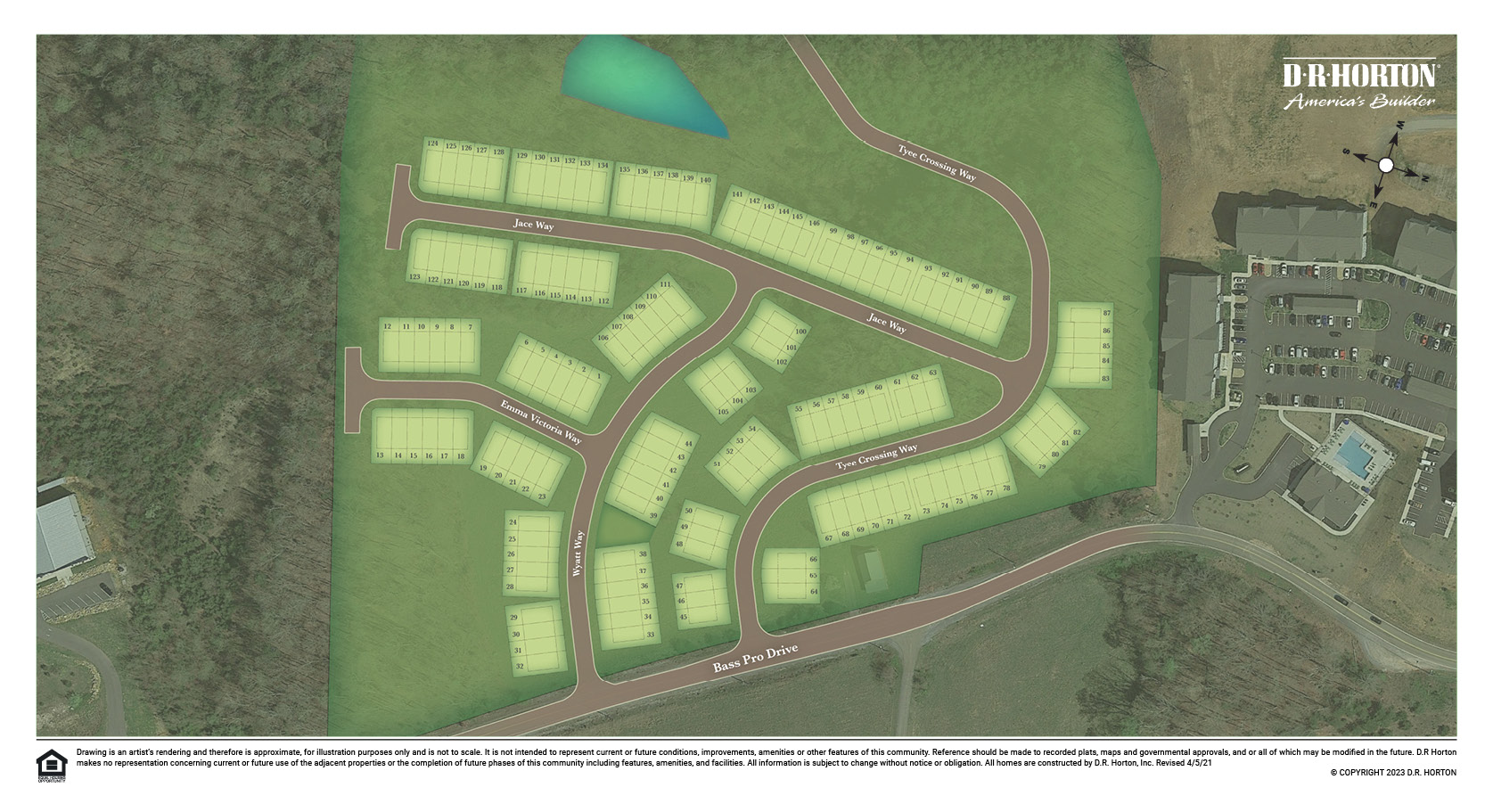 Static Lot Map