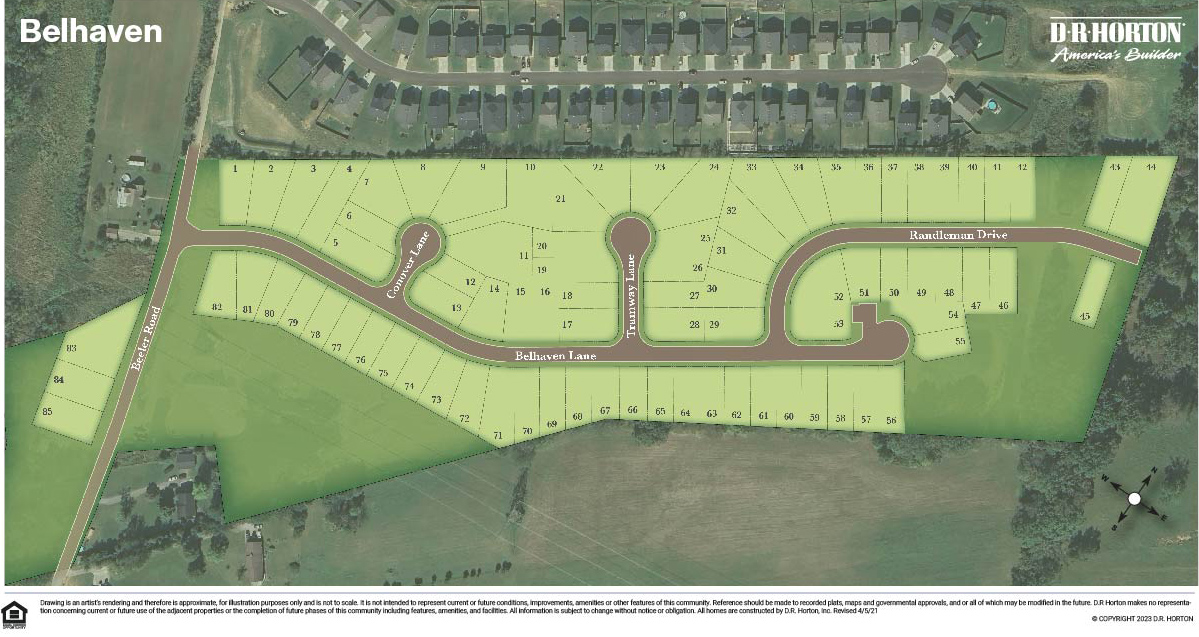 Static Lot Map