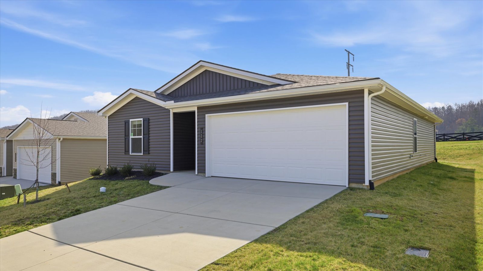 front exterior of single story home