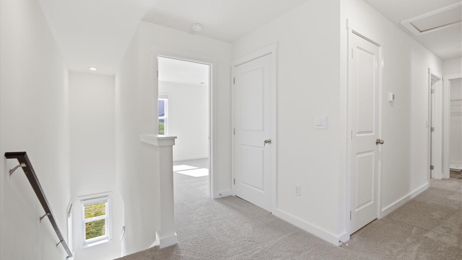 upstairs hallways and landing