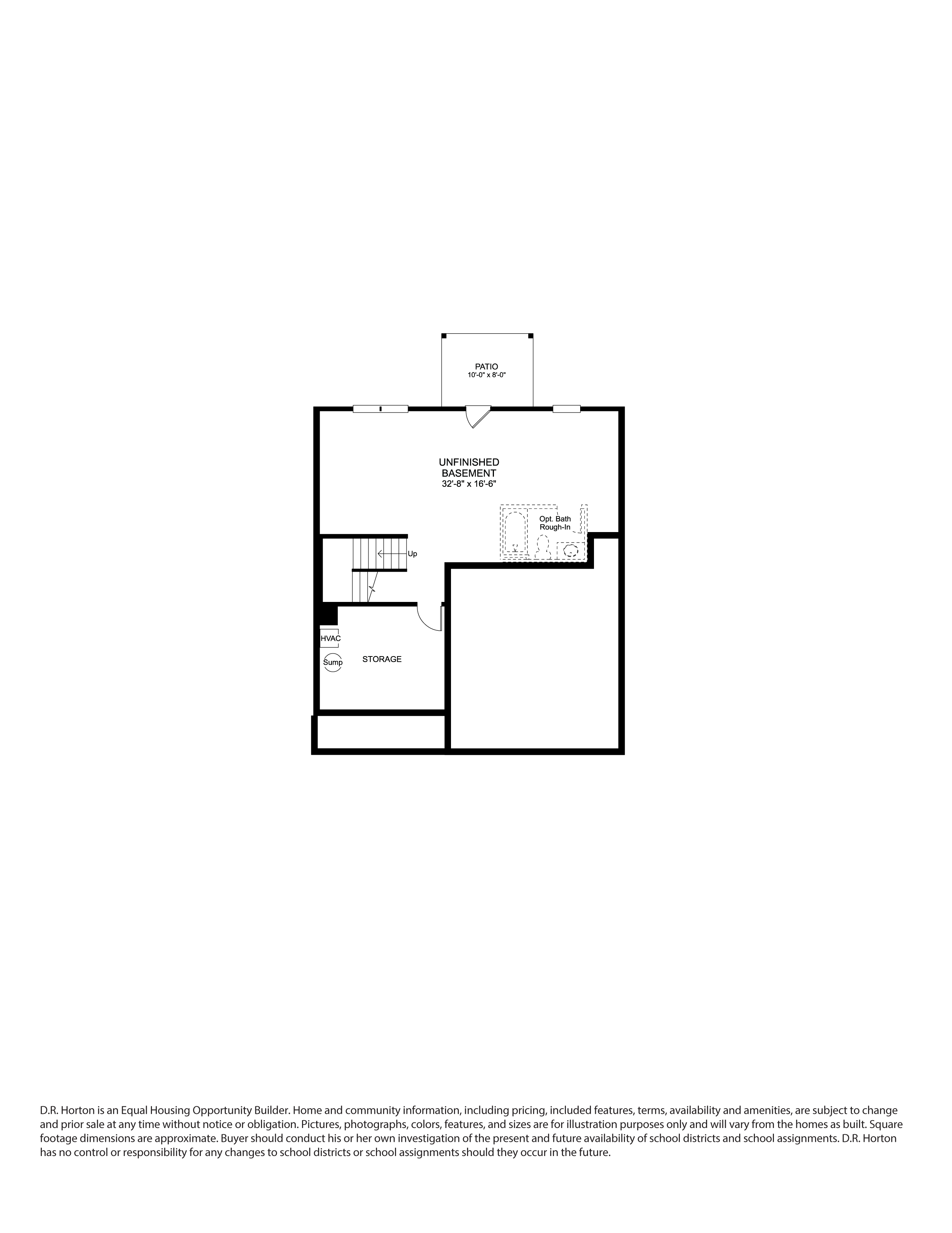 Green Basement Only Floorplan