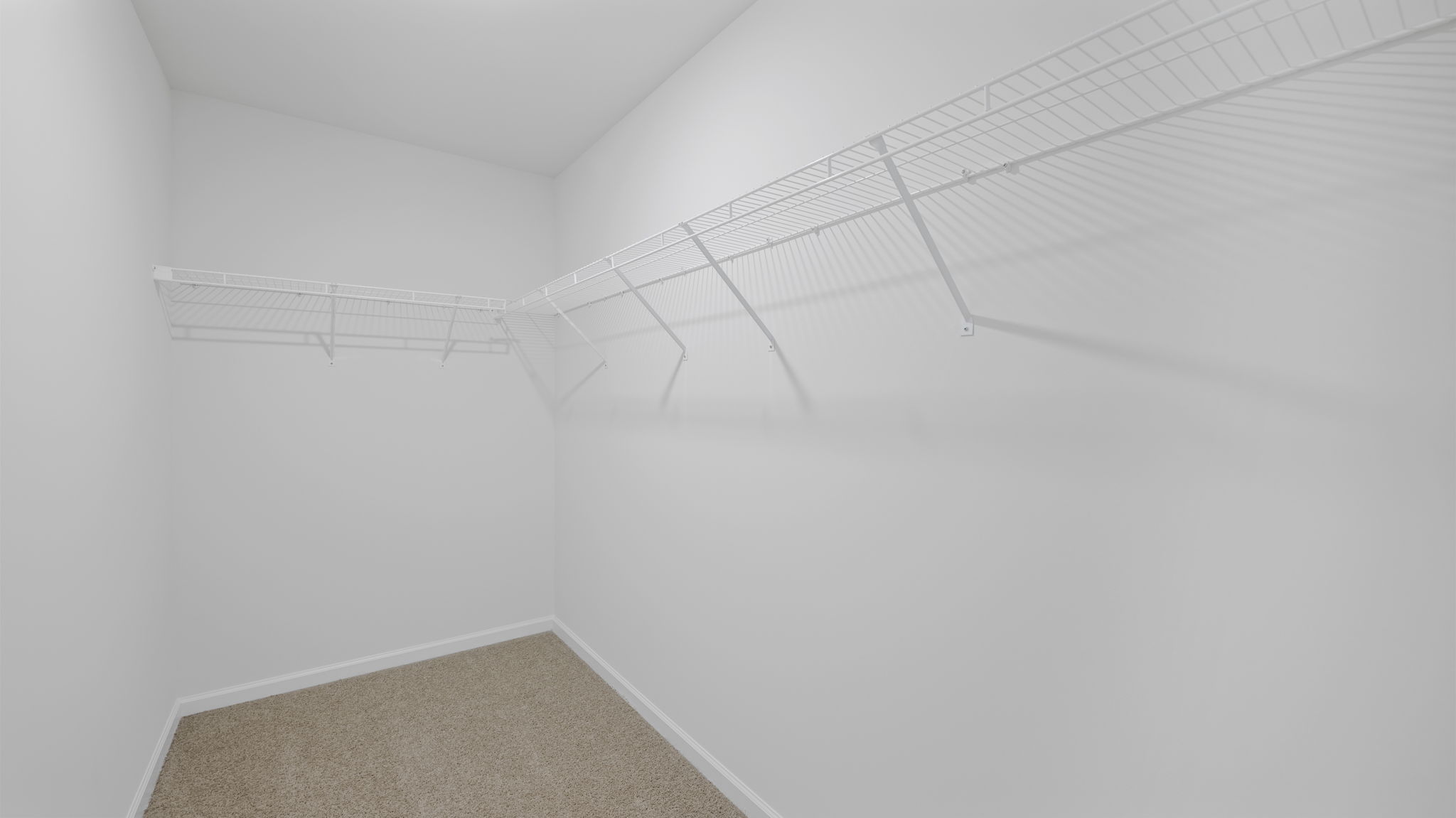 Bedroom with ample natural light and carpet floors