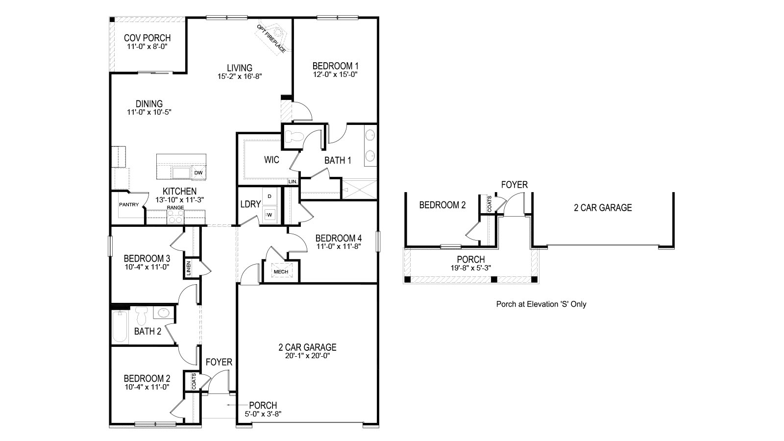 Cali Tradition Floorplan