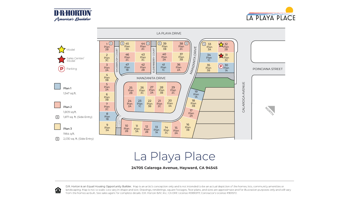 Static Lot Map