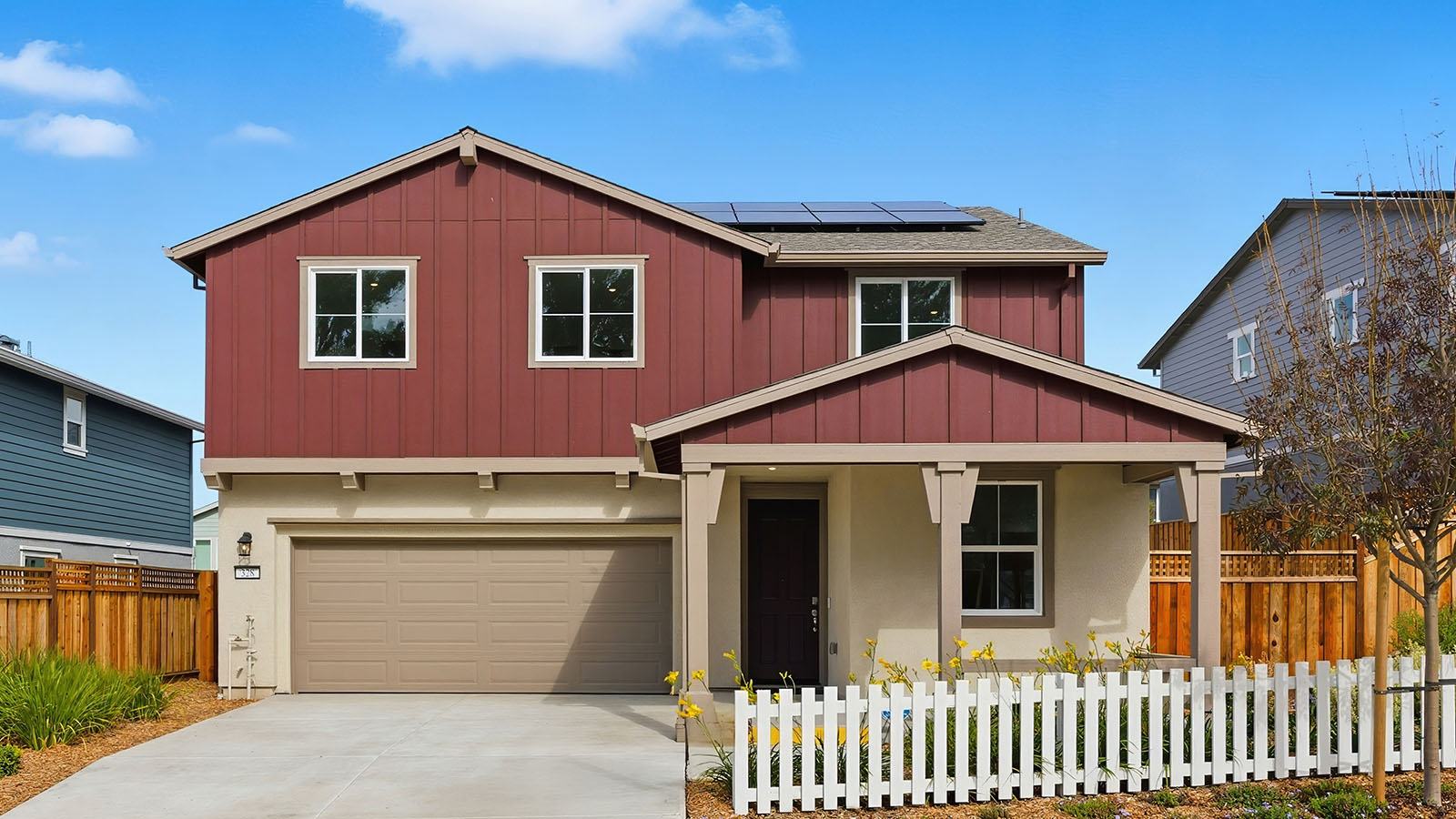 Owl Ranch Montara Plan Farmhouse Elevation Exterior