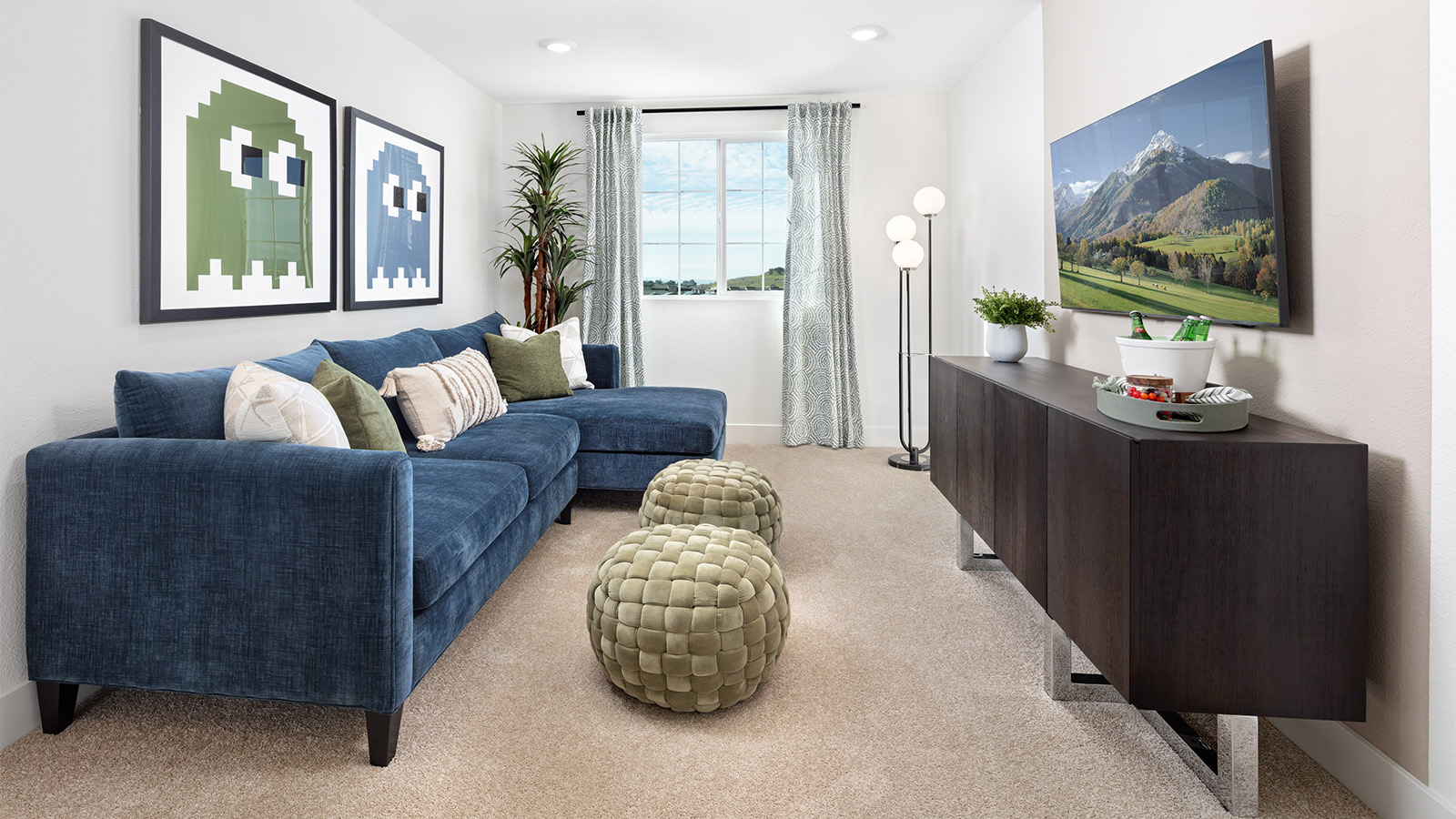 Harvest at Watson Ranch Muir PlanLoft couch