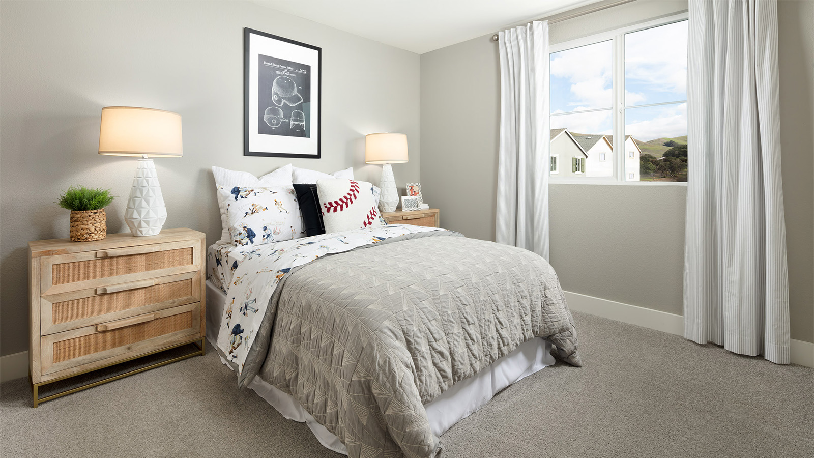 Harvest at Watson Ranch Palisade Plan Secondary Bedroom