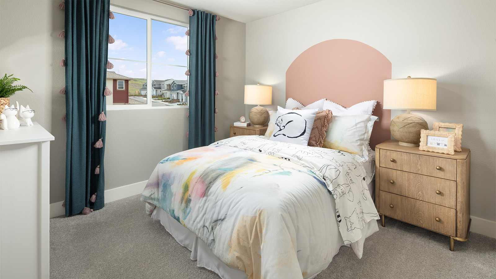 Harvest at Watson Ranch Palisade Plan Secondary Kids Bedroom