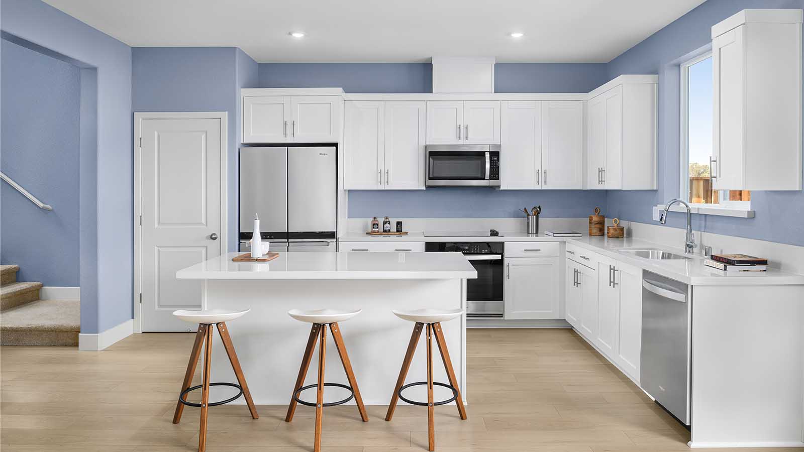 Harvest at Watson Ranch Sierra Plan kitchen