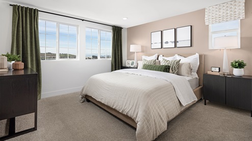 Harvest at Watson Ranch Plan 1 Primary Bedroom
