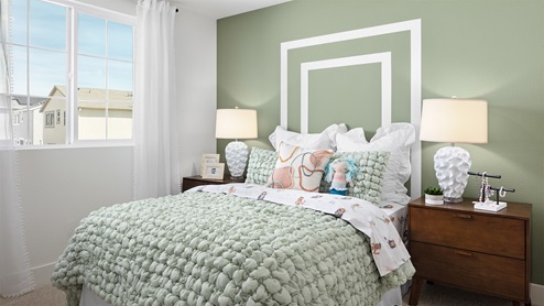 Harvest at Watson Ranch Plan 1 Secondary Bedroom 2
