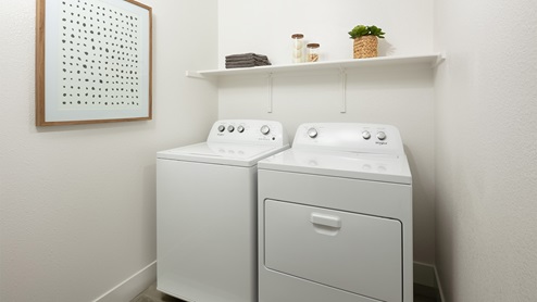 Harvest at Watson Ranch Plan 2 Laundry Room