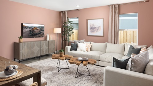 Harvest at Watson Ranch Plan 2 Living Room 2