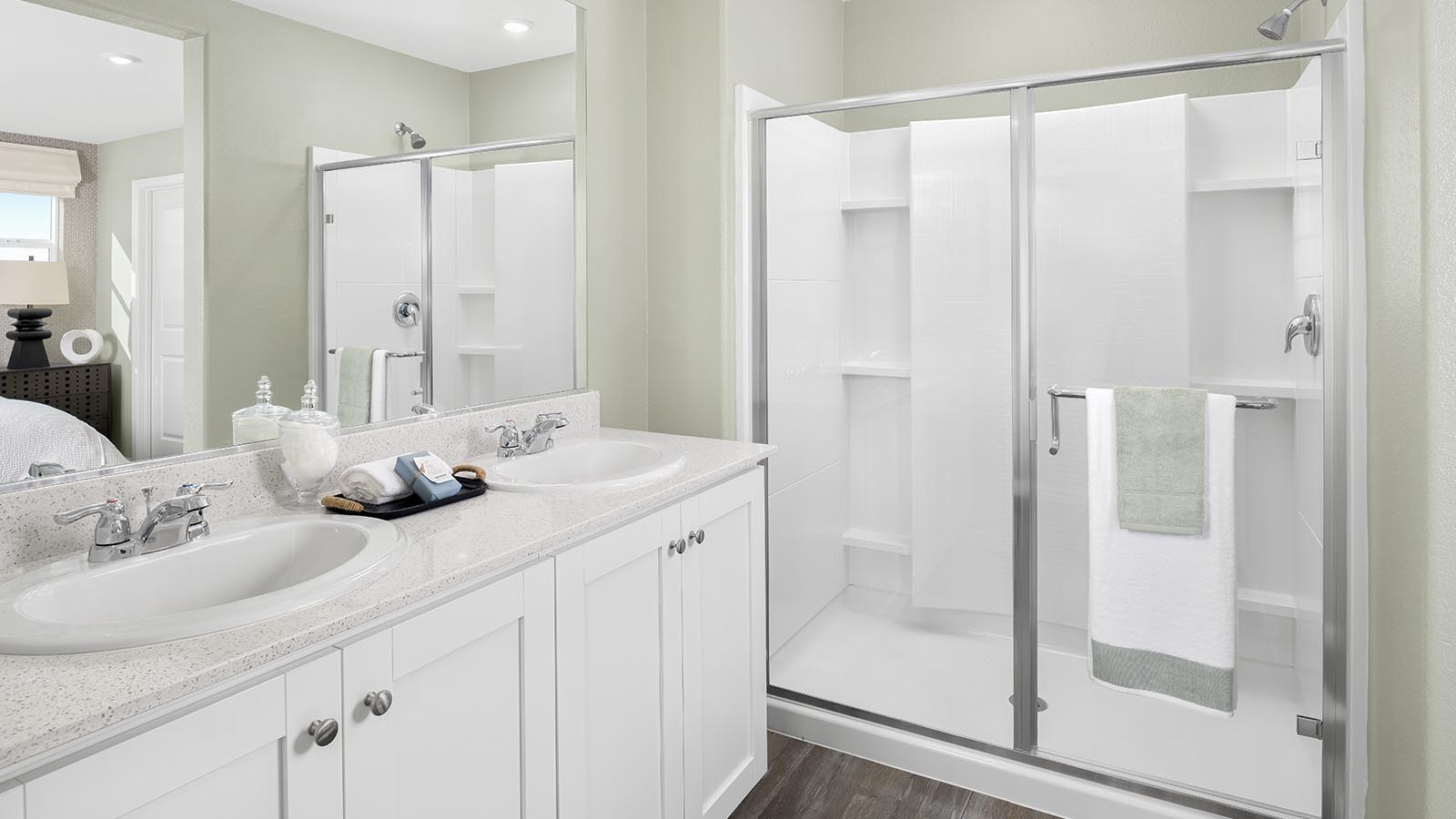 Eagles Landing Muir Plan Primary Bathroom