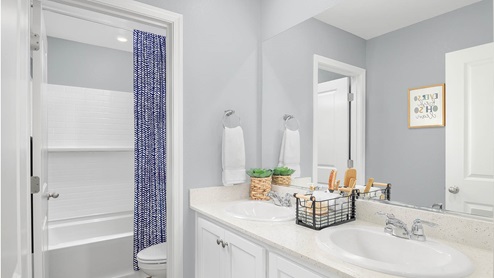 Eagles Landing Plan 2 Upstairs Bathroom