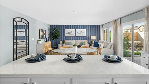 Eagles Landing Plan 2 Kitchen Island Overall