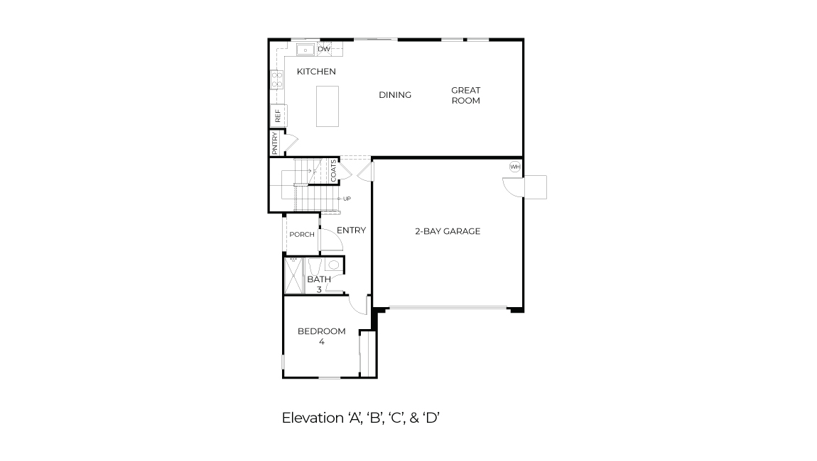 Floor Plan in Iris at The Villages Fairfield, CA D.R. Horton