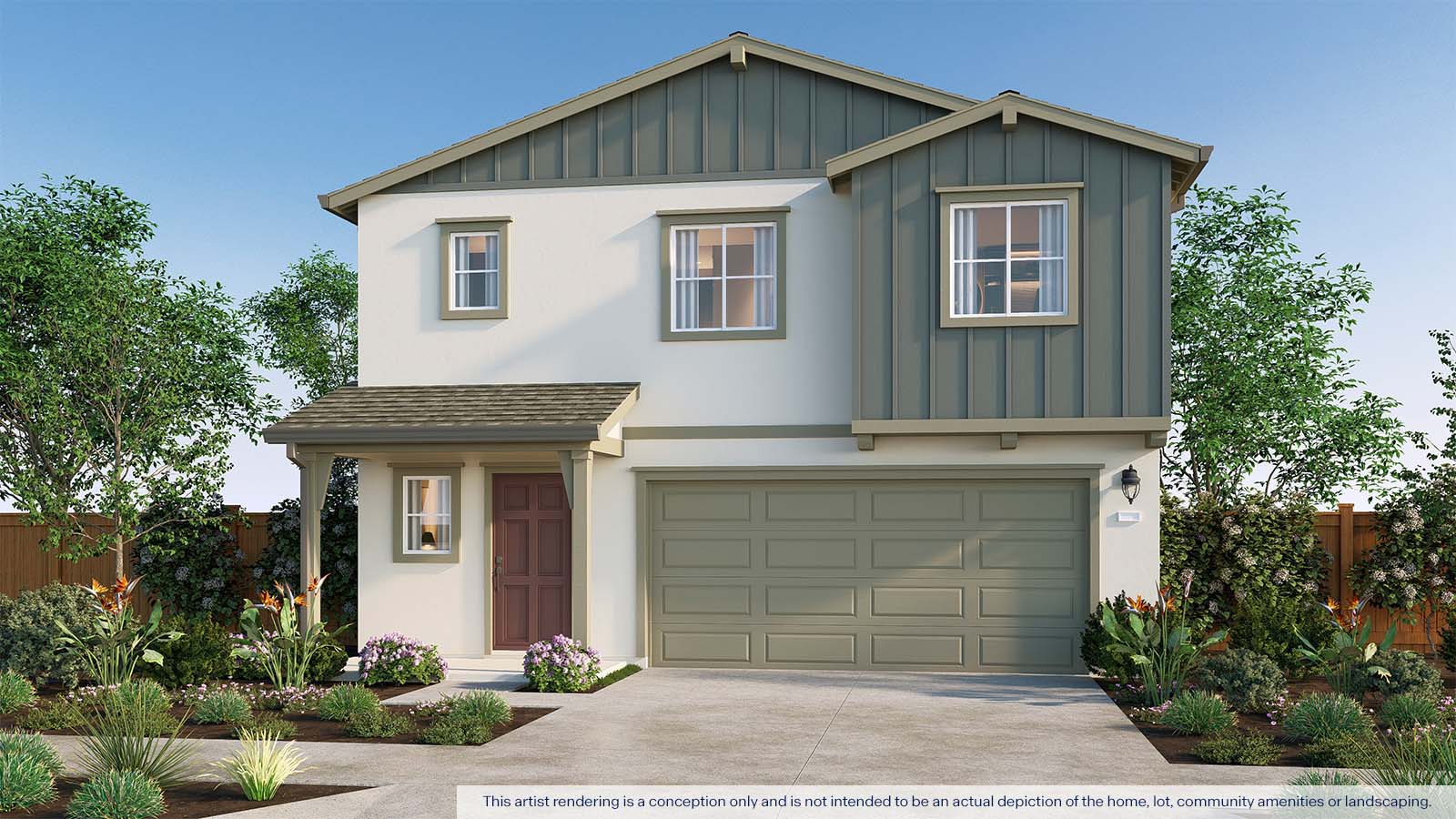 The Crossings Muir Plan Farmhouse Exterior