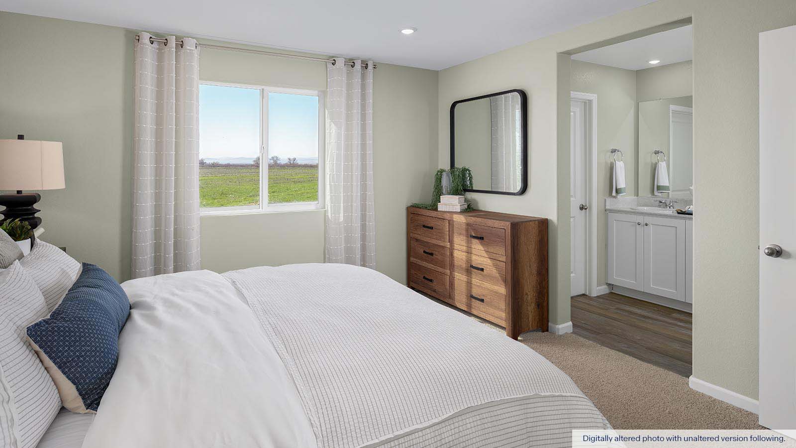 The Crossings Muir Plan Primary bed bath