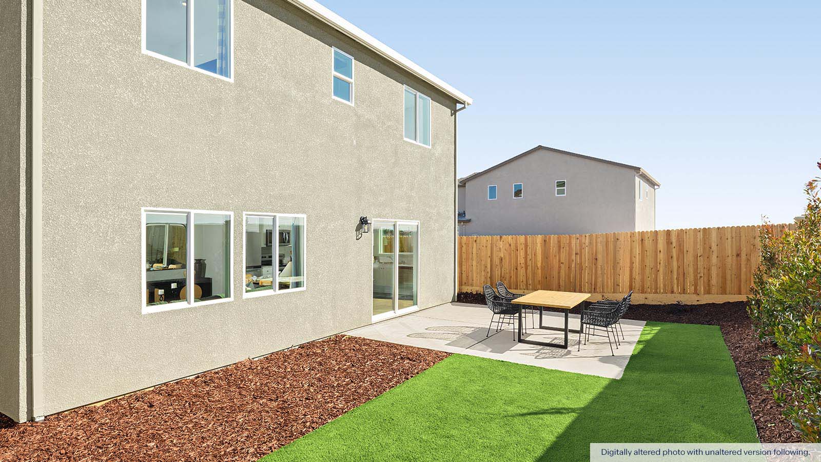 The Crossings Muir Plan backyard