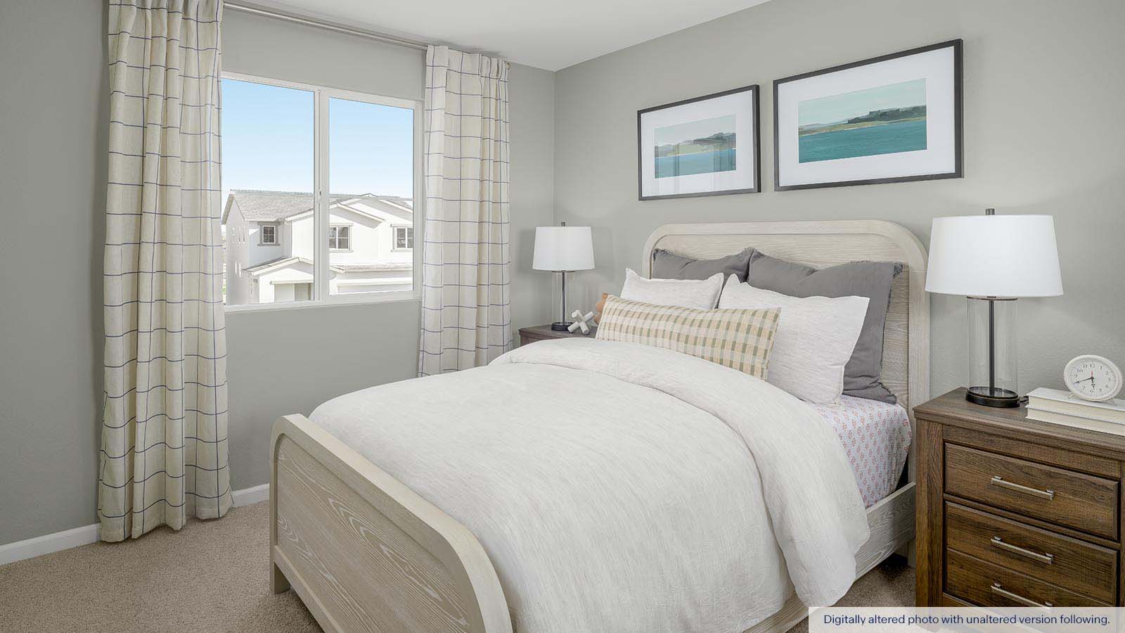 The Crossings Muir Plan guest bed