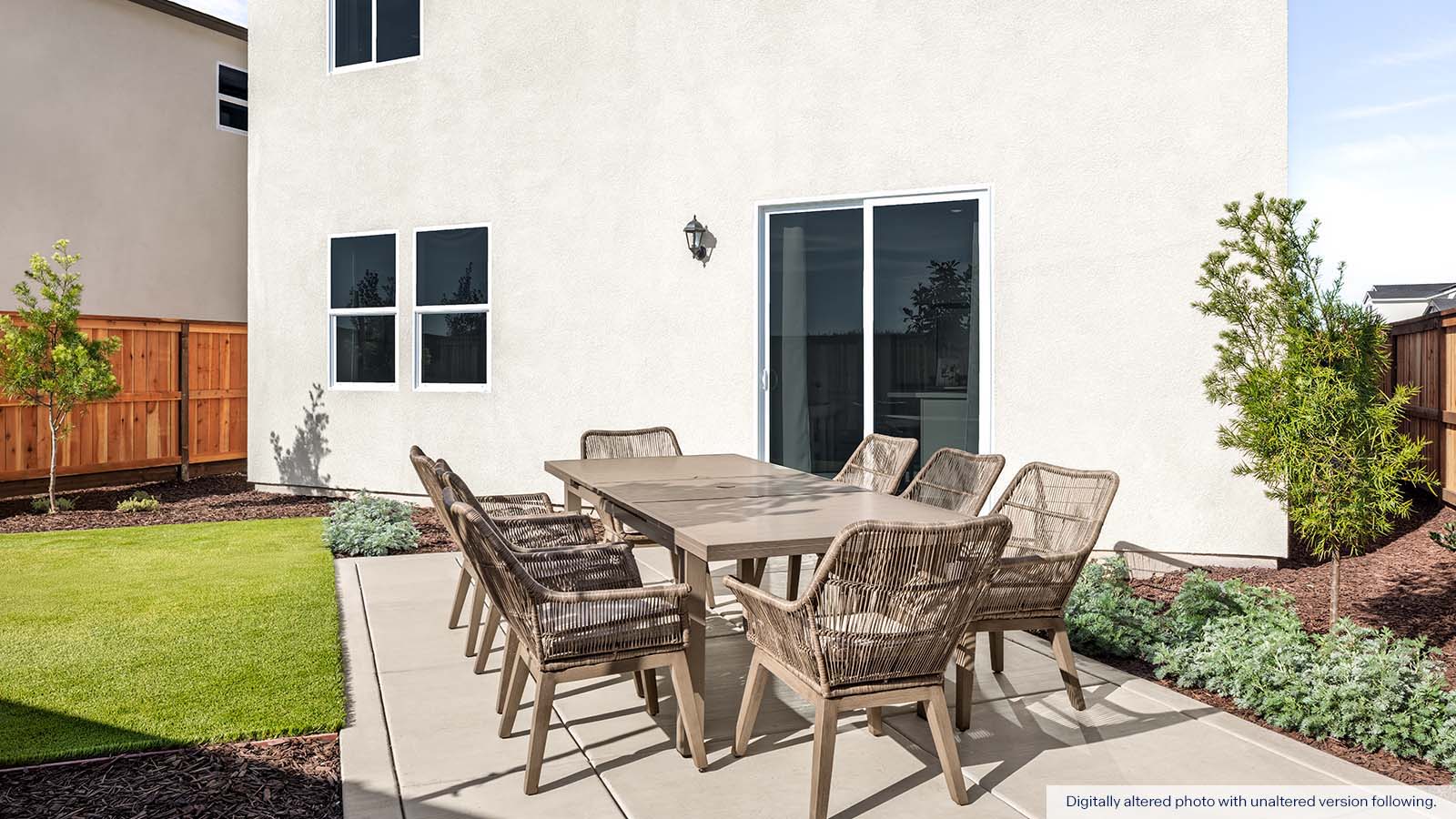 The Crossings Muir Plan Backyard Dining