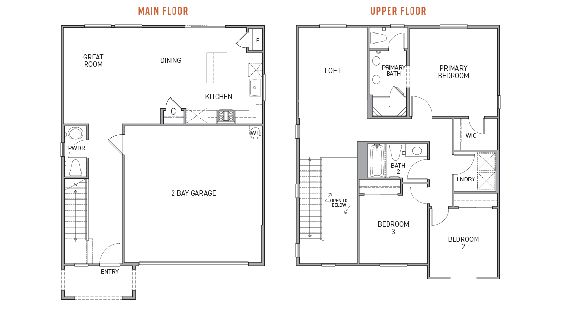 The Crossings Muir Floorplan