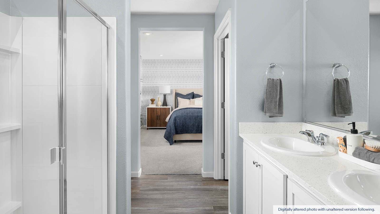 The Crossings Palisade Plan primary bath