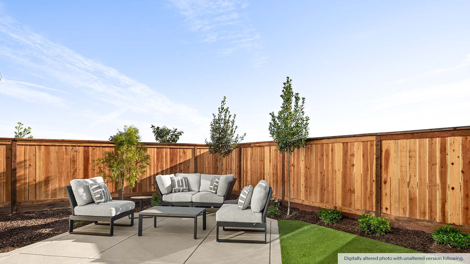 The Crossings Palisade Plan Backyard