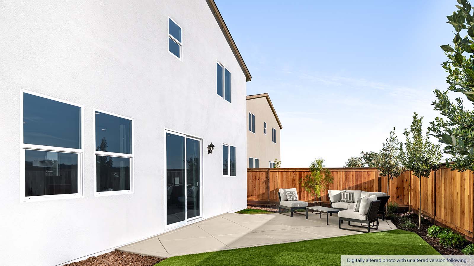 The Crossings Palisade Plan Backyard